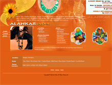 Tablet Screenshot of alankarindia.com